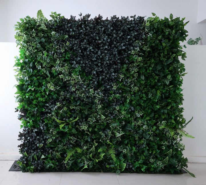 Green Mixed Grass, 5D, Fabric Backing Artificial Flower Wall