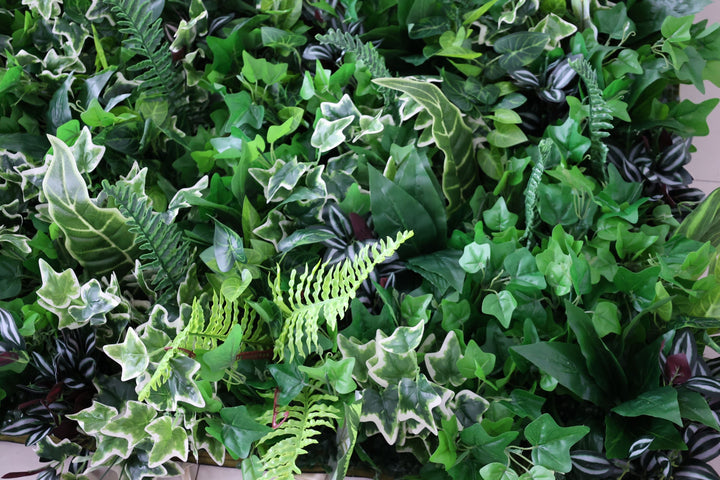 Green Mixed Grass, 5D, Fabric Backing Artificial Flower Wall
