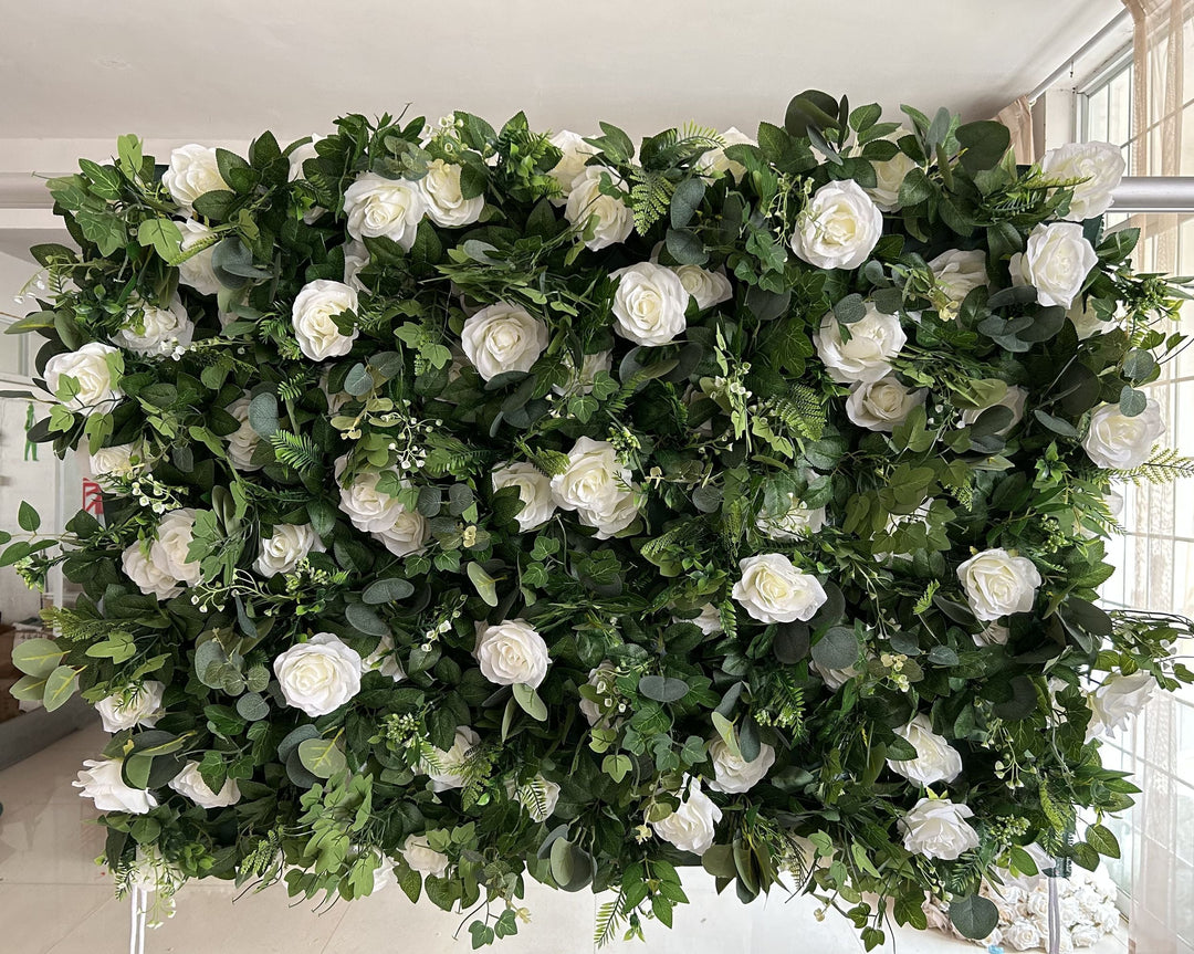 Jungle Flower, Artificial Flower Wall, Wedding Party Backdrop