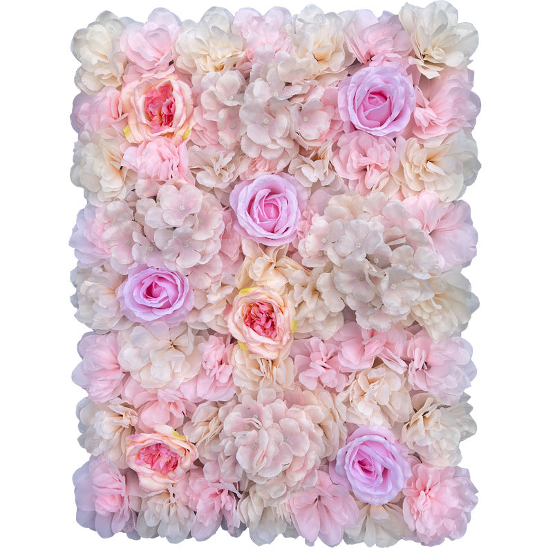 Light Pink Rose, Artificial Flower Wall Backdrop