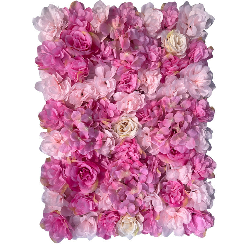 Rose Red And Light Pink Rose, Artificial Flower Wall Backdrop