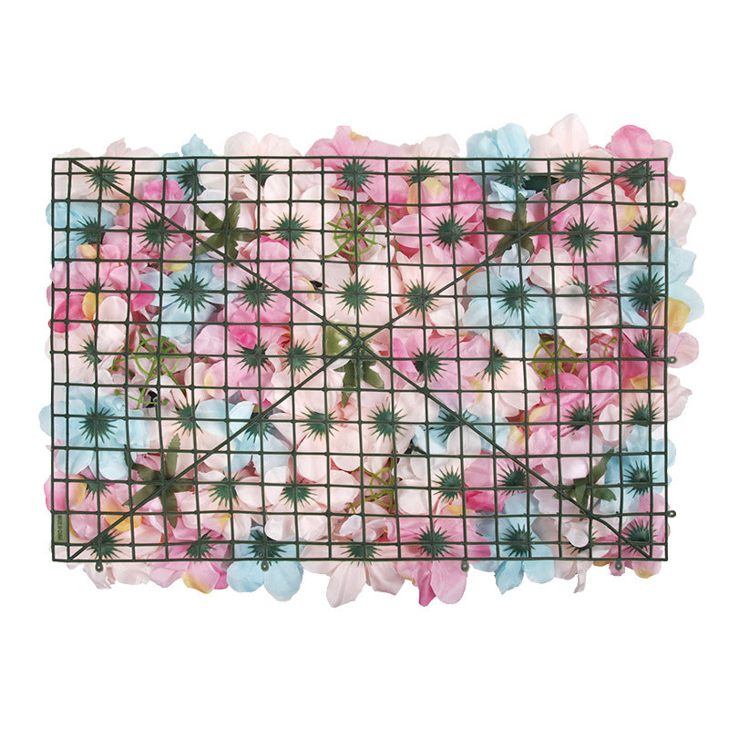 Pink Dahlias, Artificial Flower Wall Backdrop