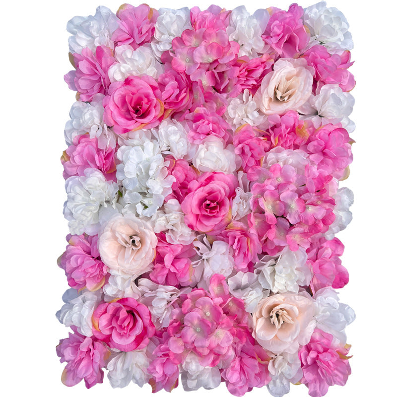 Rose Red And White Rose, Artificial Flower Wall Backdrop