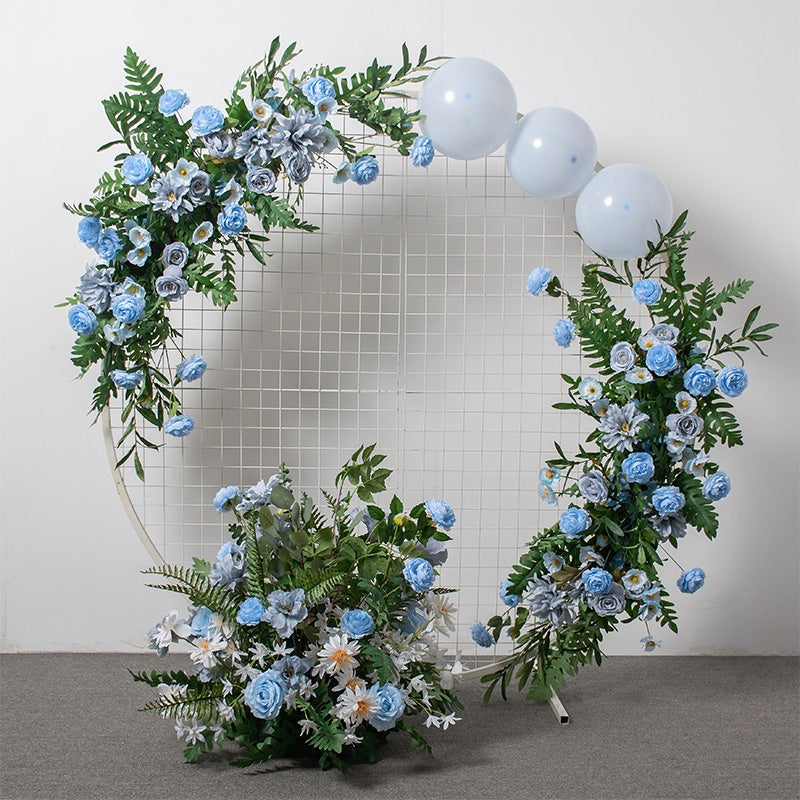 Multiple Color Options, Floral Arch Set, Wedding Arch Backdrop
