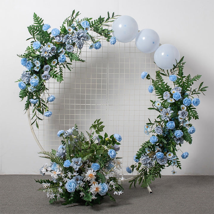 Multiple Color Options, Floral Arch Set, Wedding Arch Backdrop