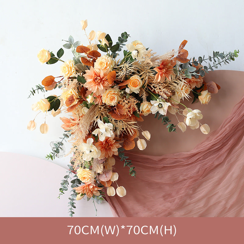 Beige Wedding Flowers Ball, Beige Artificial Flowers, Diy Wedding Flowers