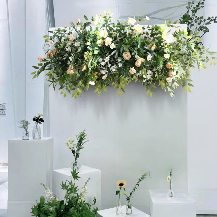 Wedding Arch Flowers, Beige Artificial Flowers, Diy Wedding Flowers