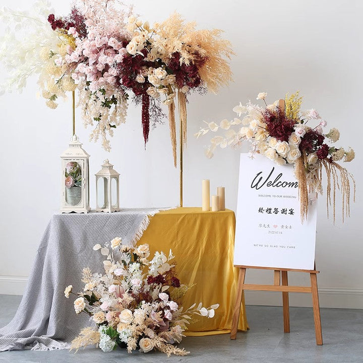 Party & Wedding Arrangements, Beige Artificial Flowers, Diy Wedding Flowers