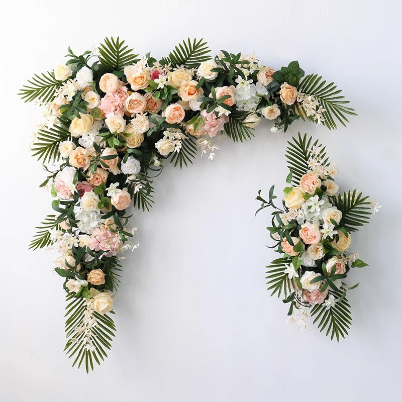 Beige Wedding Arch Flowers, Beige Artificial Flowers, Diy Wedding Flowers