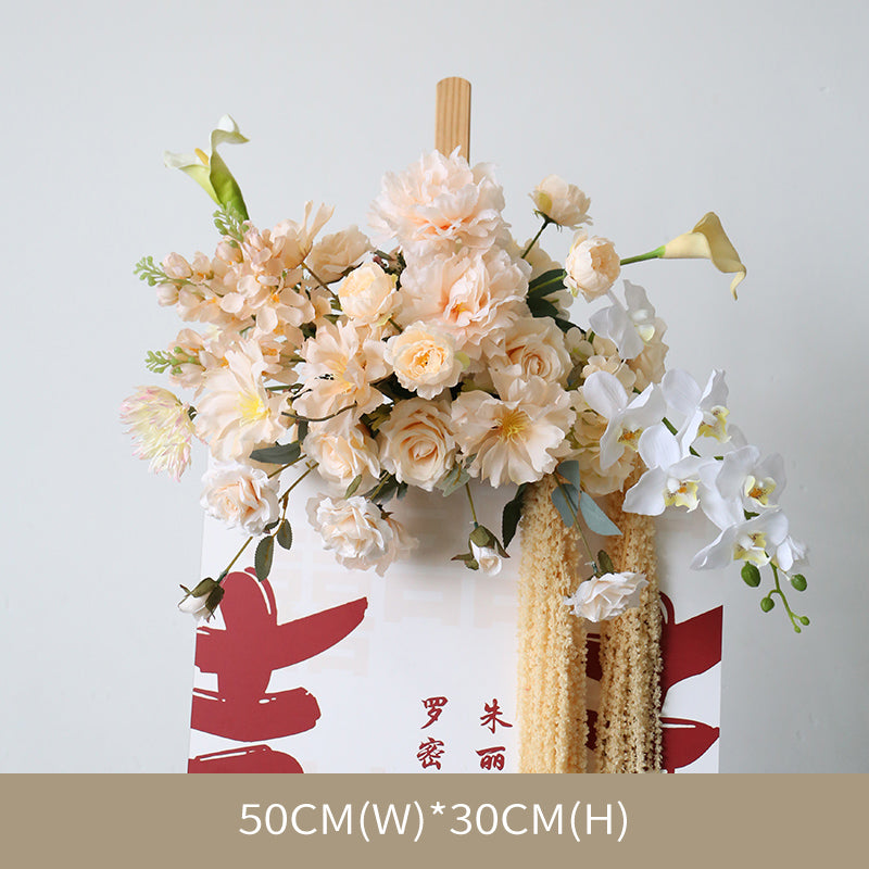 Beige Wedding Flowers, Party Flowers, Beige Artificial Flowers, Diy Wedding Flowers