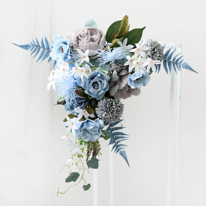 Blue Flowers, Wedding & Party & Shop Decoration, Diy Wedding Flowers