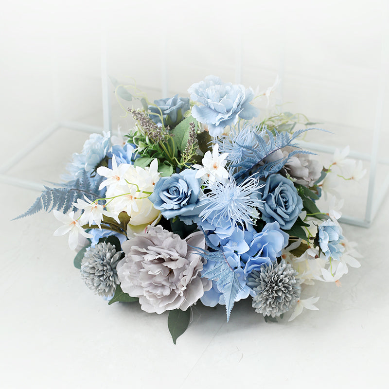 Blue Flowers, Wedding & Party & Shop Decoration, Diy Wedding Flowers
