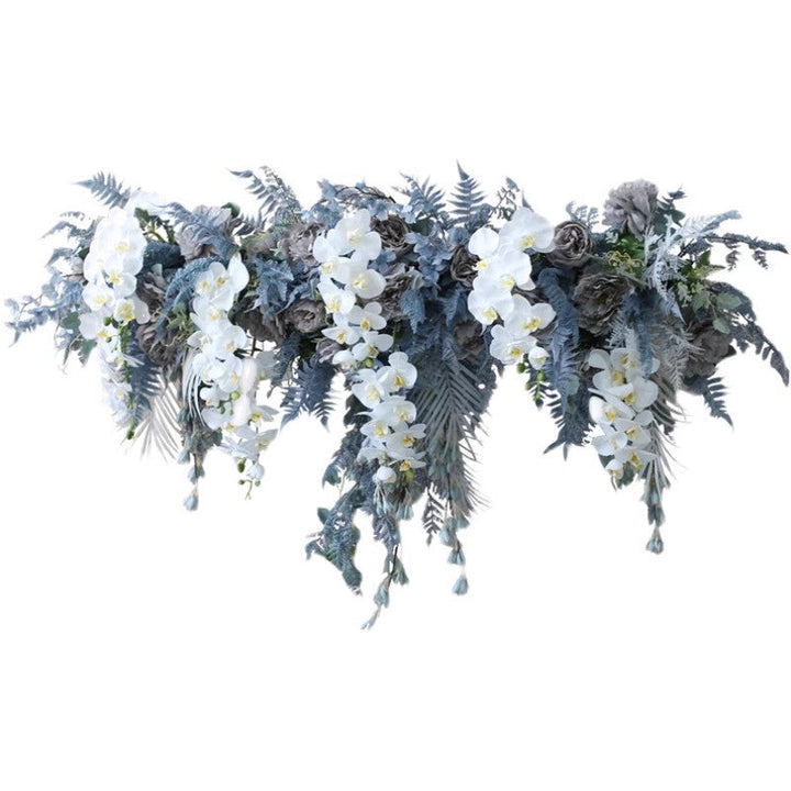 Hanging Faux Flowers, Wedding Flowers, Blue Artificial Flowers, Diy Wedding Flowers