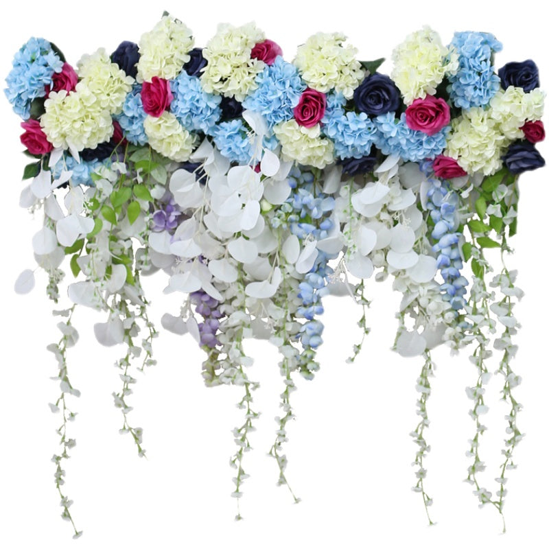 Artificial Vines Arrangement Flowers, Blue Artificial Flowers, Diy Wedding Flowers
