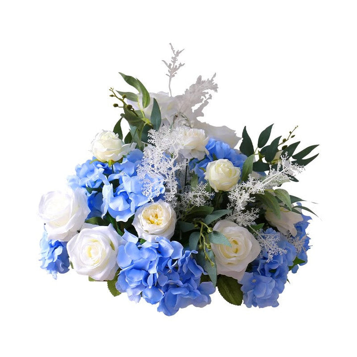 Blue Wedding Flower Balls, Blue Artificial Flowers, Diy Wedding Flowers
