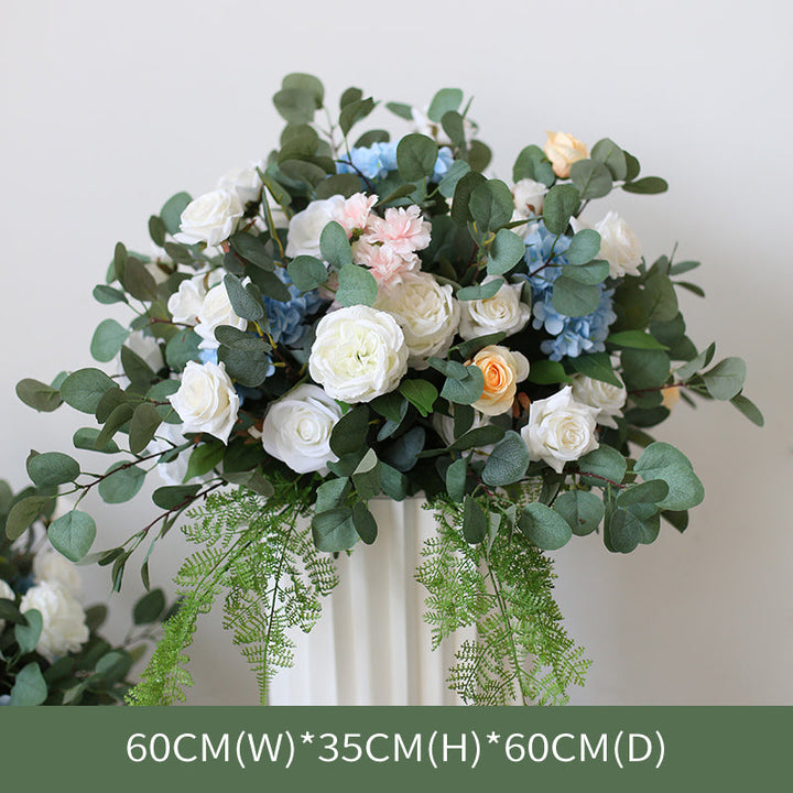 Forest Flowers Ball, Blue Artificial Flowers, Diy Wedding Flowers