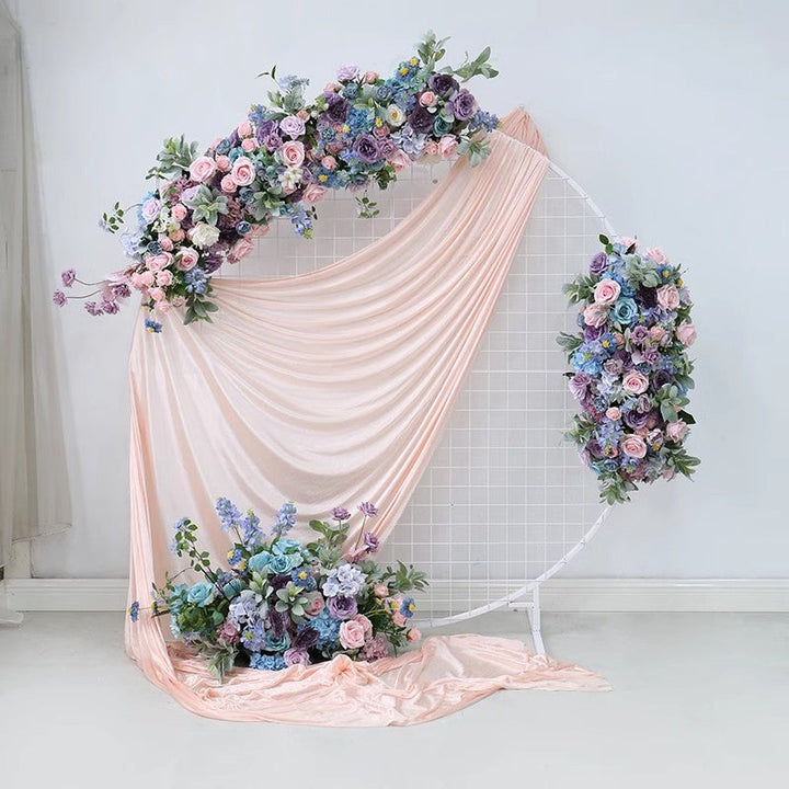 Blue & Purple Wedding Style, Blue Artificial Flowers, Diy Wedding Flowers