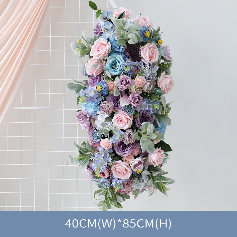 Blue & Purple Wedding Style, Blue Artificial Flowers, Diy Wedding Flowers