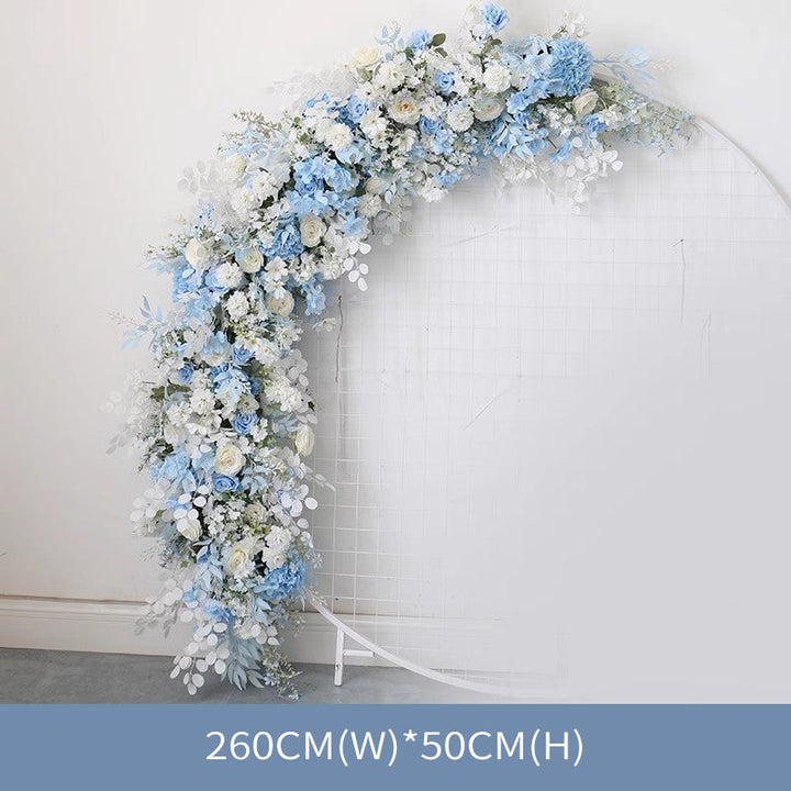 White & Blue Flowers, Blue Artificial Flowers, Diy Wedding Flowers