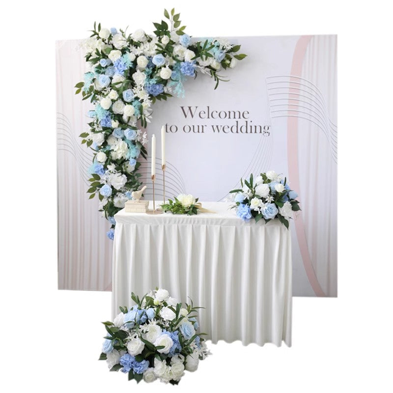 Party & Wedding Flowers, Blue Artificial Flowers, Diy Wedding Flowers
