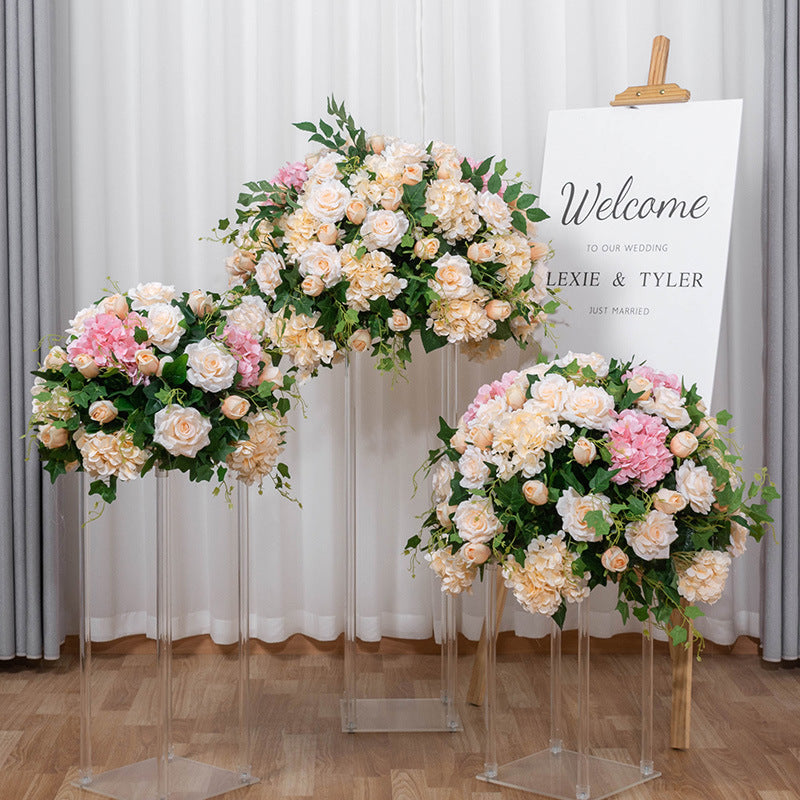 Roses And Hydrangeas With Ivy Luxurious Wedding Flower Ball