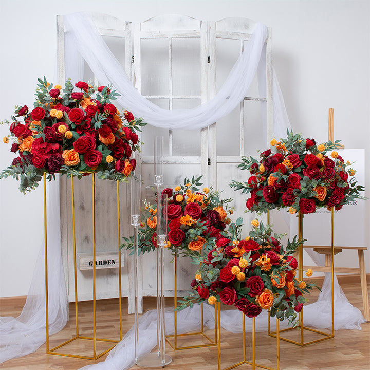 Roses And Hydrangeas With Eucalyptus Luxurious Wedding Flower Ball