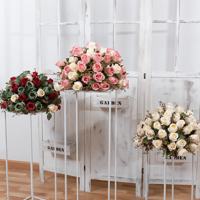 Multiple Color Options Roses Wedding Flower Ball