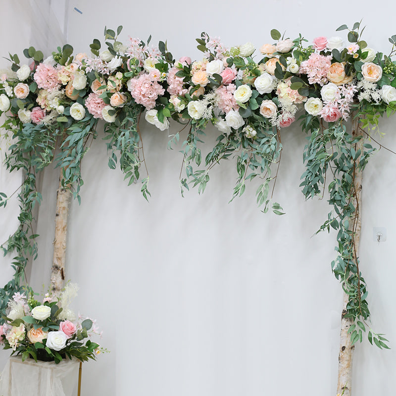 Pink & Green Wedding Flowers, Pink Artificial Flowers, Diy Wedding Flowers