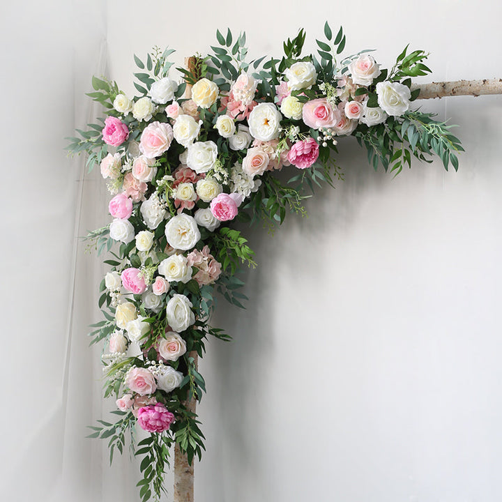 Pink & Beige Wedding Flowers, Pink Artificial Flowers, Diy Wedding Flowers