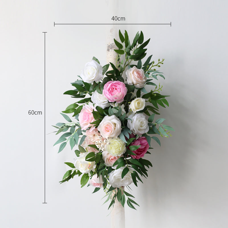 Pink & Beige Wedding Flowers, Pink Artificial Flowers, Diy Wedding Flowers