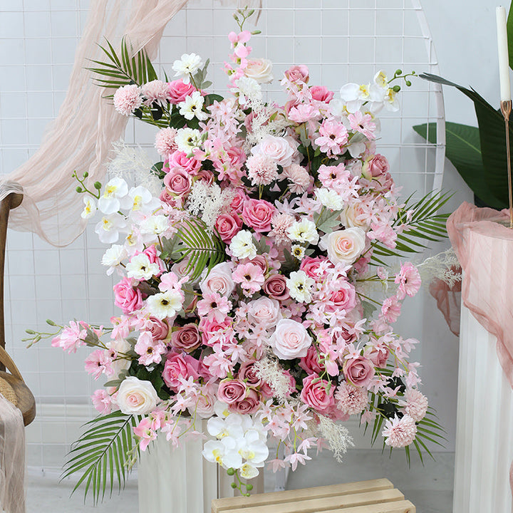 Pink Wedding Arch Flowers, Window Flowers, Pink Artificial Flowers, Diy Wedding Flowers