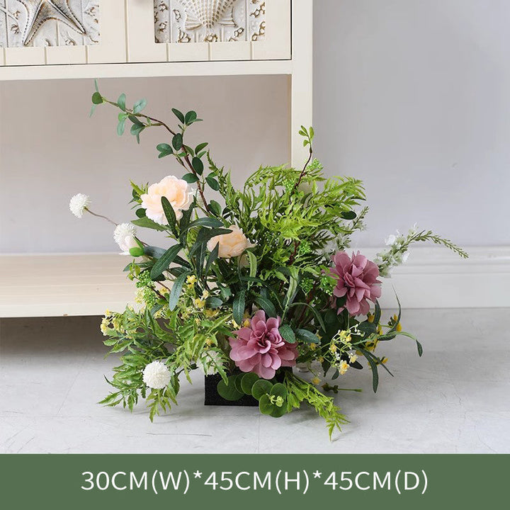 Pink & Green Wedding Flowers, Pink Artificial Flowers, Diy Wedding Flowers