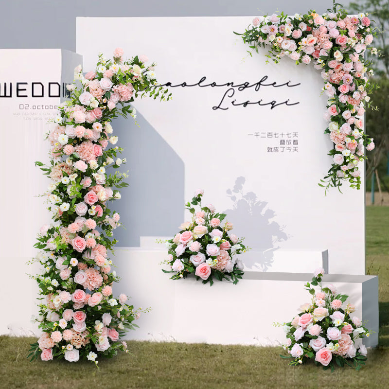 Pink Wedding Flowers, Pink Artificial Flowers, Diy Wedding Flowers