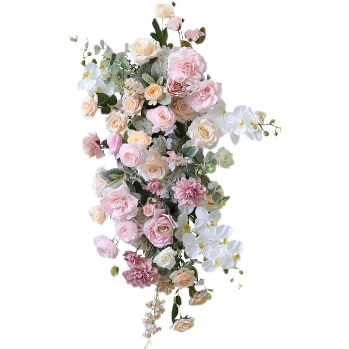 Pink Rose Faux Flowers, Pink Artificial Flowers, Diy Wedding Flowers