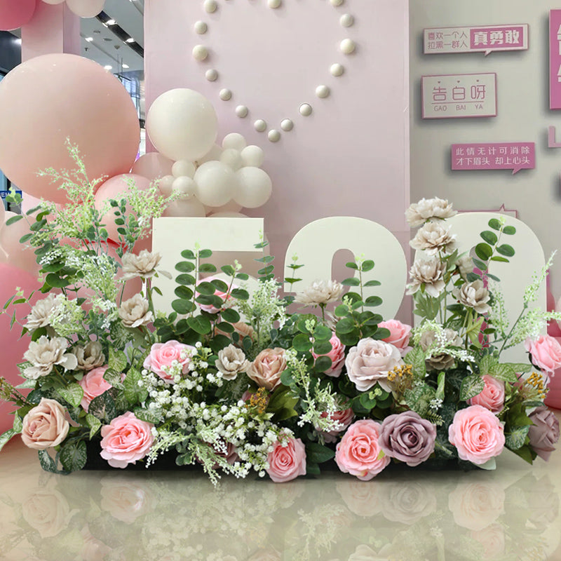 Natural Forest Wedding & Party Decoration, Pink Artificial Flowers, Diy Wedding Flowers