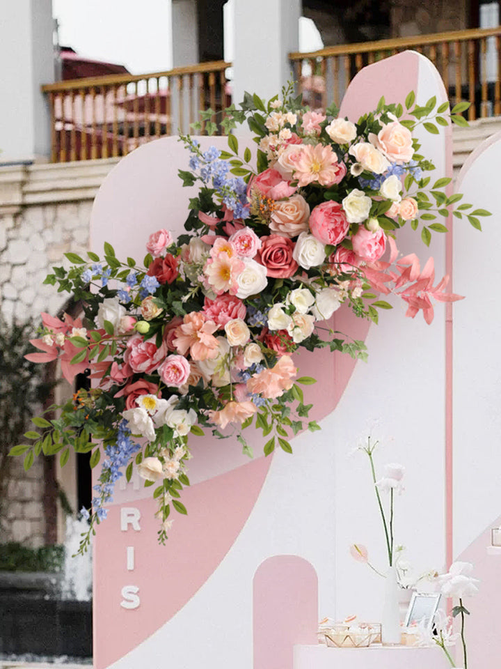 Party & Wedding Flowers, Pink Artificial Flowers, Diy Wedding Flowers