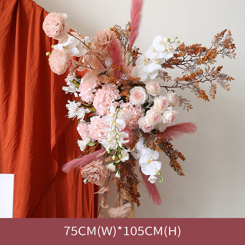 Pink Wedding & Party Arrangement, Pink Artificial Flowers, Diy Wedding Flowers