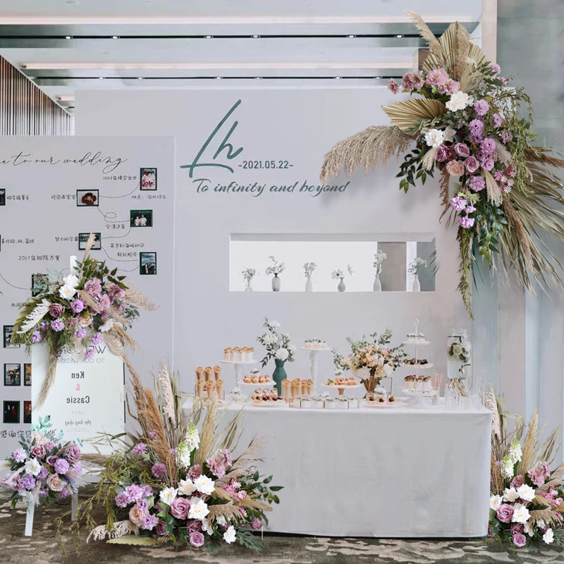 Purple Wedding Style, Purple Artificial Flowers, Diy Wedding Flowers