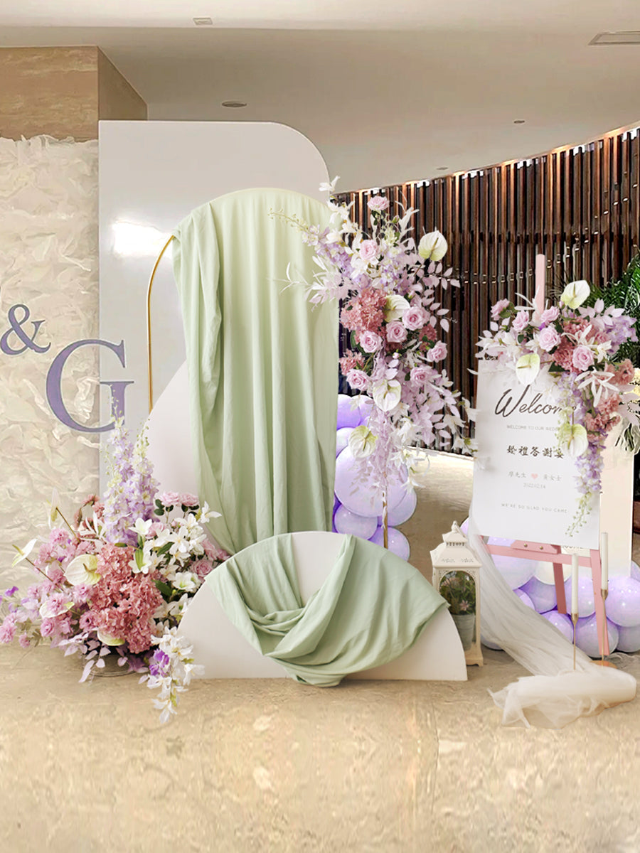 Purple Vintage Wedding Style, Purple Artificial Flowers, Diy Wedding Flowers