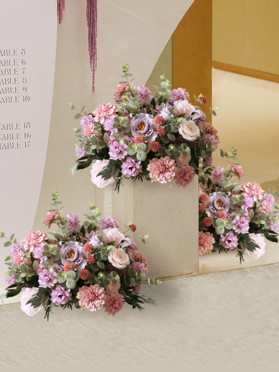Artificial Flowers Ball, Purple Artificial Flowers, Diy Wedding Flowers