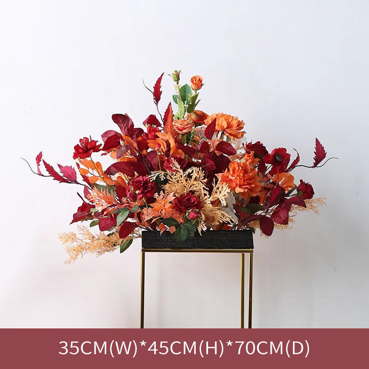 Party & Wedding Flowers, Red Artificial Flowers, Diy Wedding Flowers