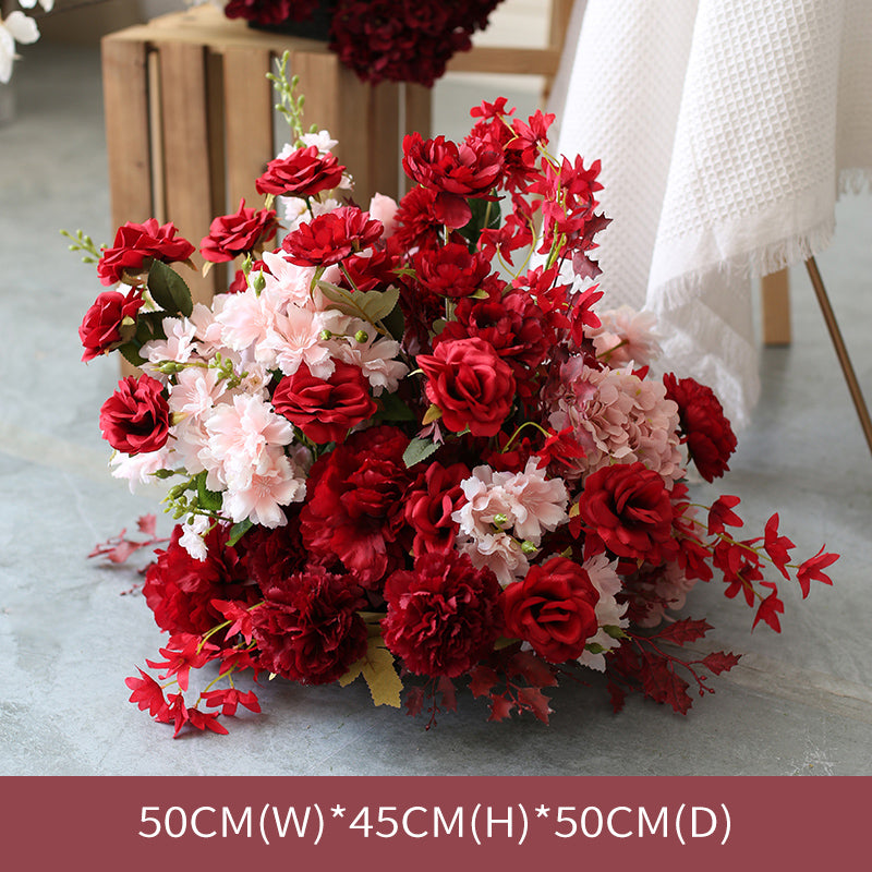 Red Artificial Flowers, Red Artificial Flowers, Diy Wedding Flowers