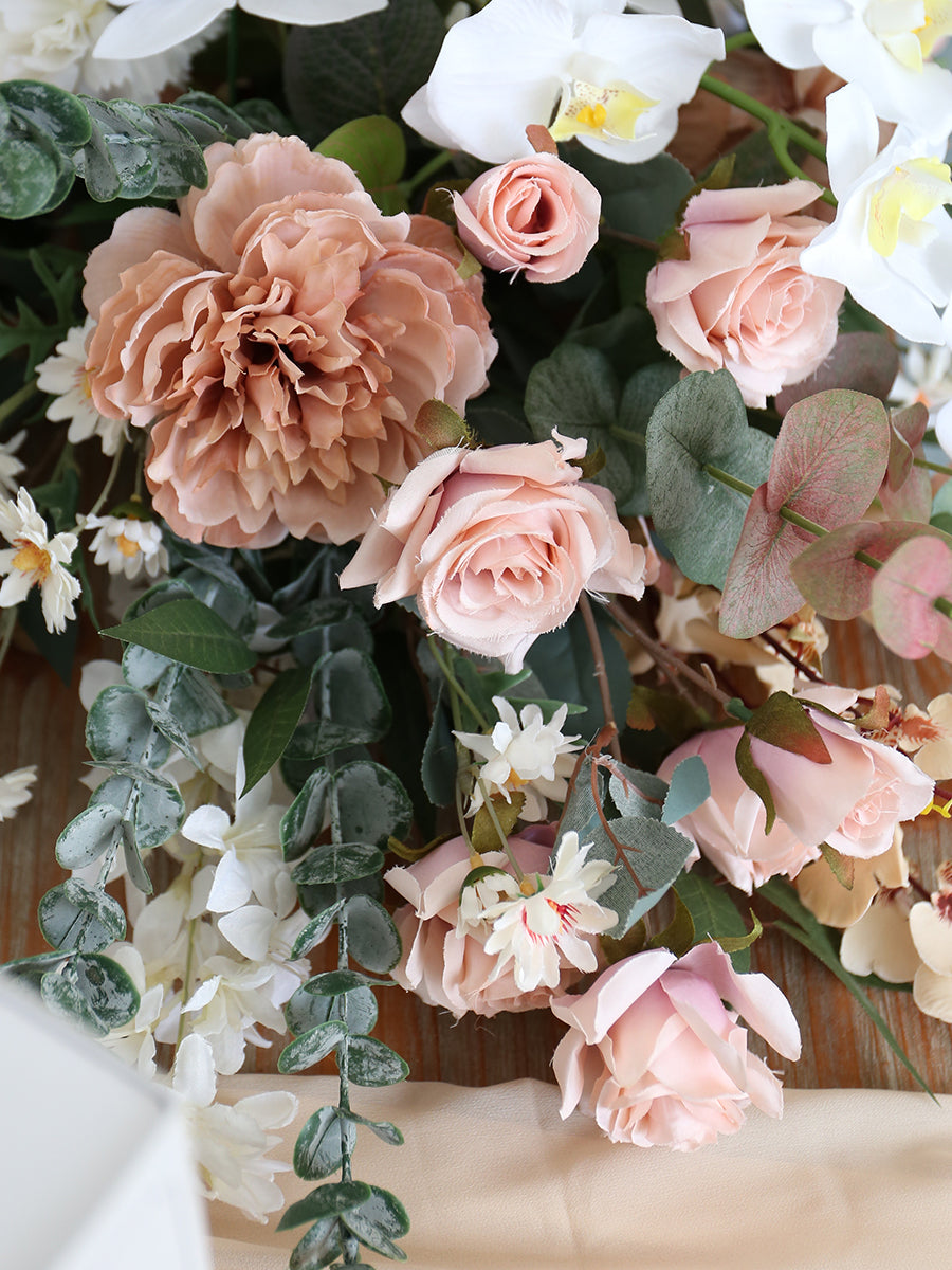 Table Flower Arrangement For Wedding, Retro Wedding Style,  Diy Wedding Flowers