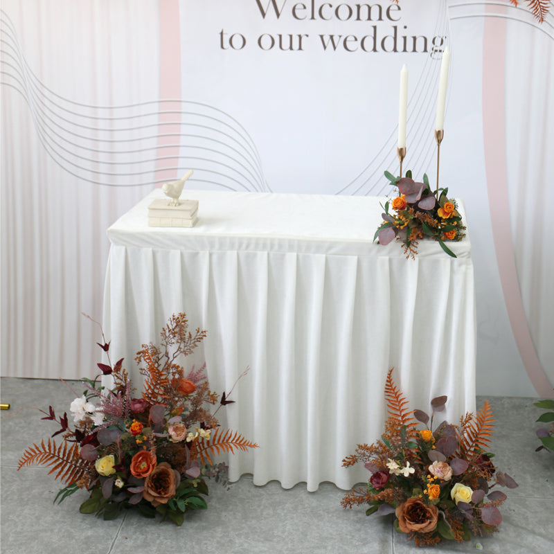 Retro Morandi Wedding Style, Retro Artificial Wedding Flowers, Diy Wedding Arch Flowers