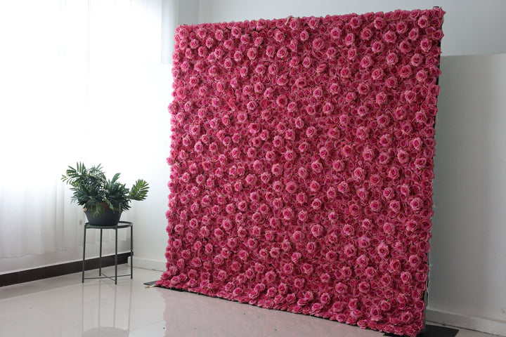 Roses, Artificial Flower Wall, Wedding Party Backdrop