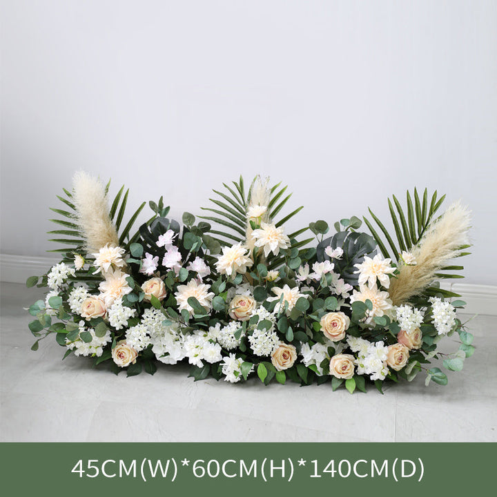 Tropical Wedding Style, White Artificial Flowers, Diy Wedding Flowers