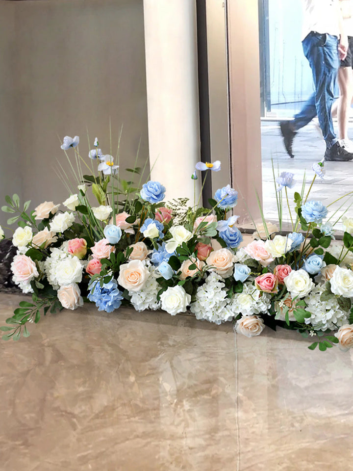 Party Wedding Arrangement, White Artificial Flowers, Diy Wedding Flowers