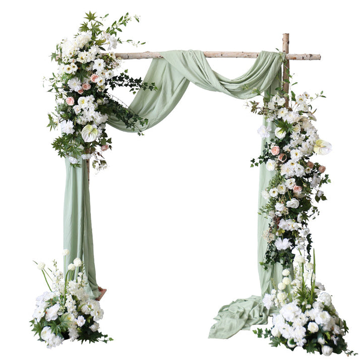 Forest Wedding Style, White Artificial Flowers, Diy Wedding Flowers