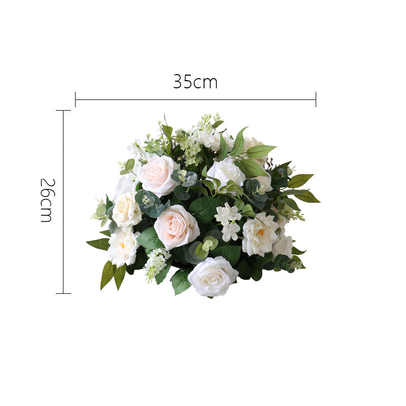White & Green Wedding Arch Flowers, White Artificial Flowers, Diy Wedding Flowers