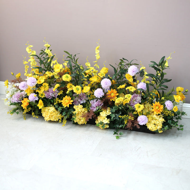 Yellow Party & Wedding Decoration, Yellow Artificial Flowers, Diy Wedding Flowers